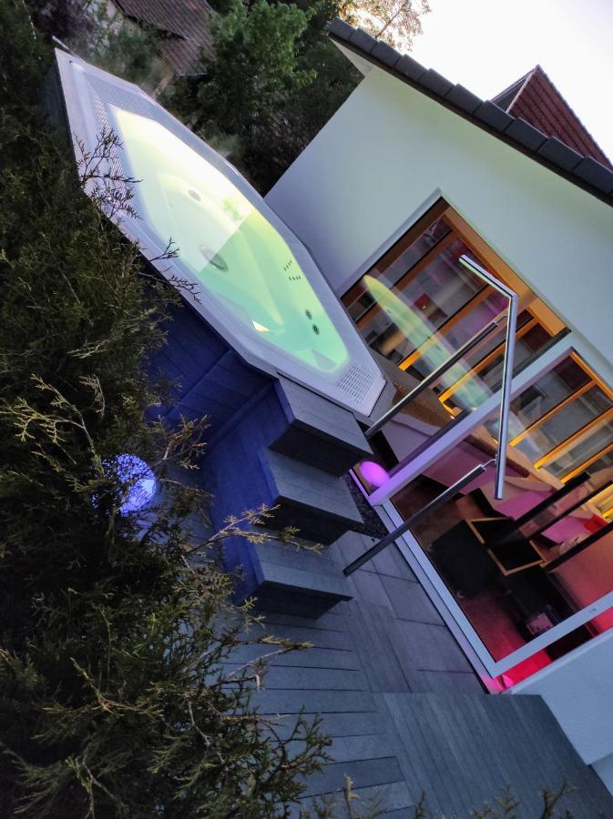 Wellness Hotel Garni Krone 拜尔斯布龙 外观 照片